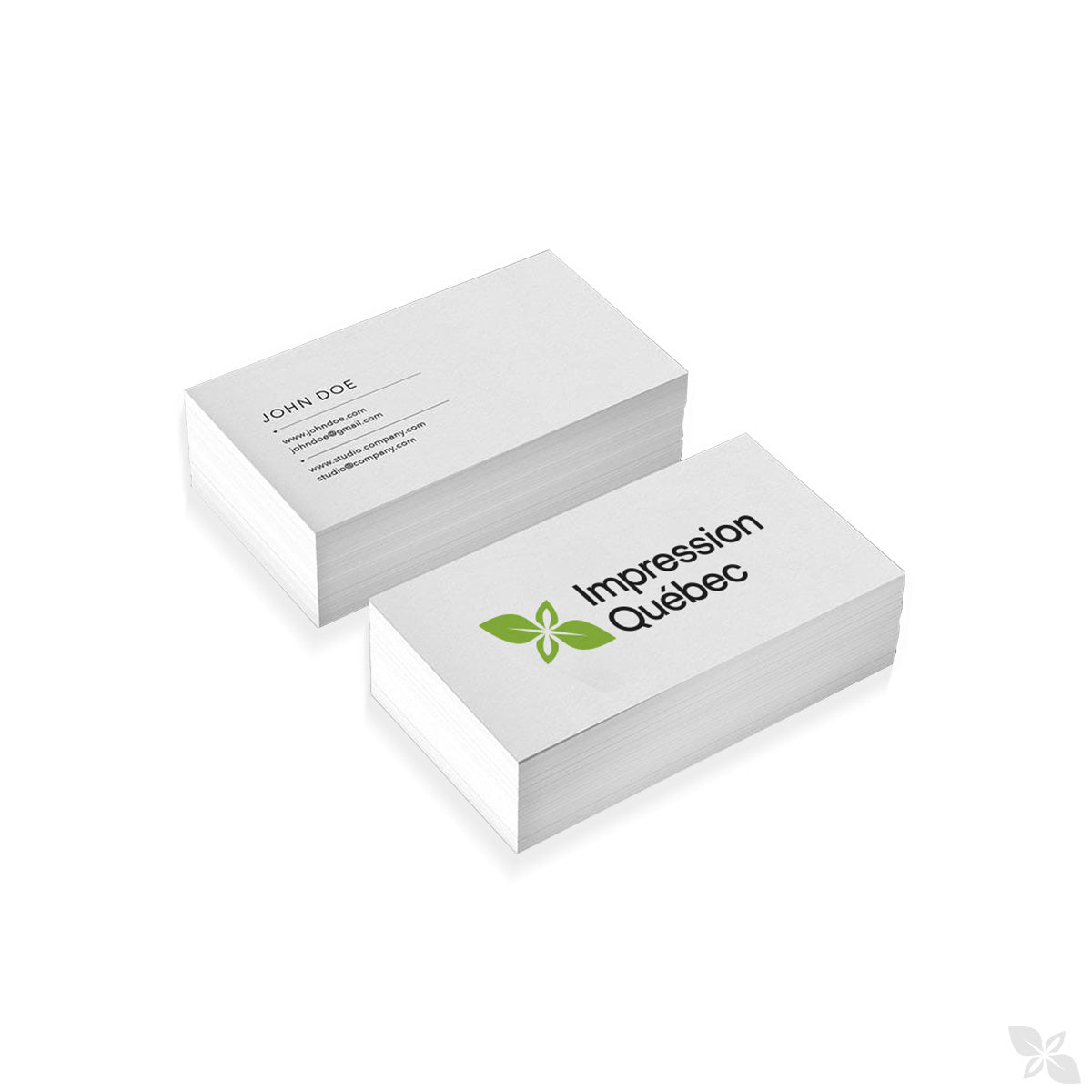 100% recycled business cards